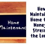 Maintain Your Home