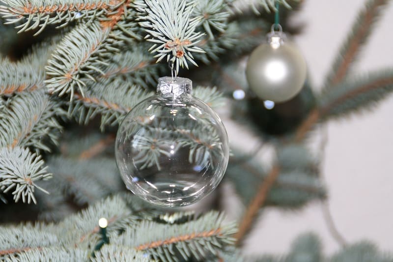 Glass Ball Christmas Tree Decor