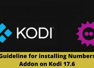 Guideline for installing Numbers Addon on Kodi 17.6