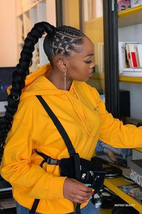 33+ Pretty Criss Cross Rubber Band Hairstyles For Girls