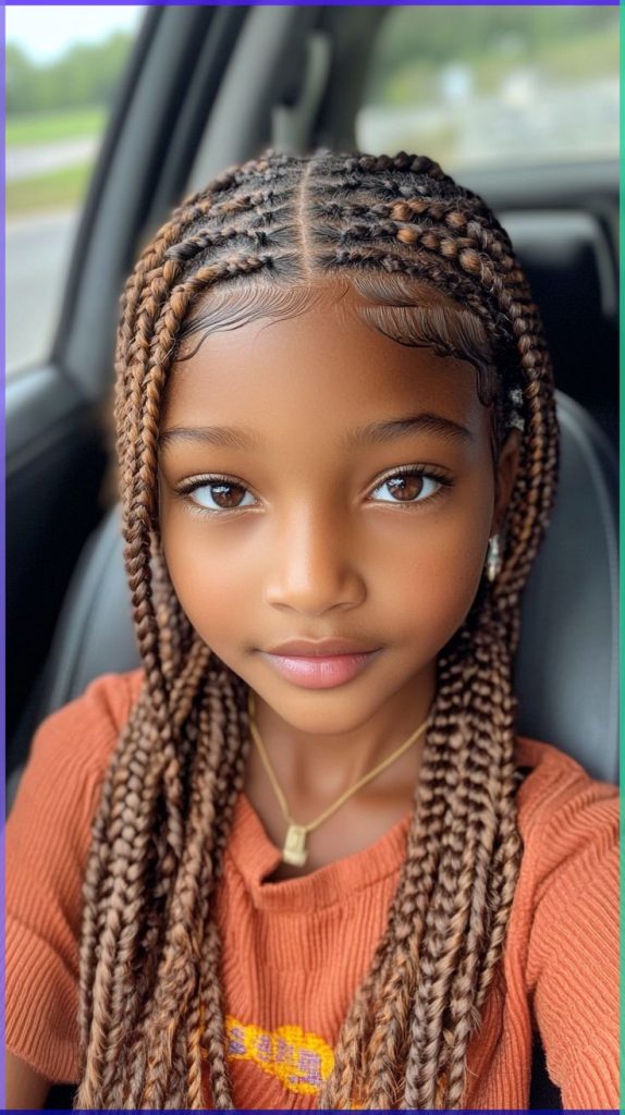 Cornrow black kids braids hairstyles