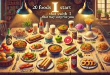 Foods That Start With I