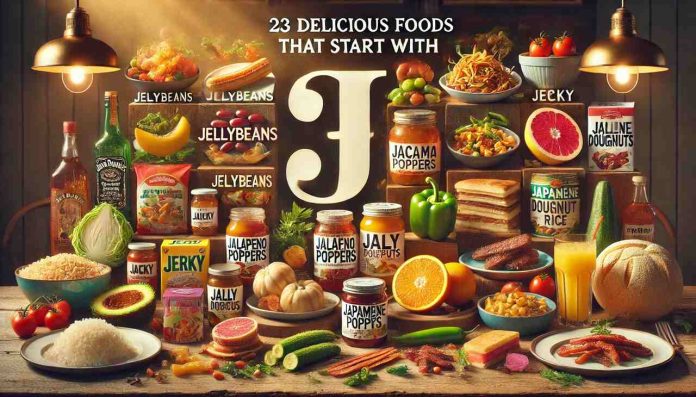 Foods that start with j to eat