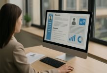 How Applicant Tracking Systems Shape Modern Hiring HR professional reviewing candidate profiles on an ATS dashboard.